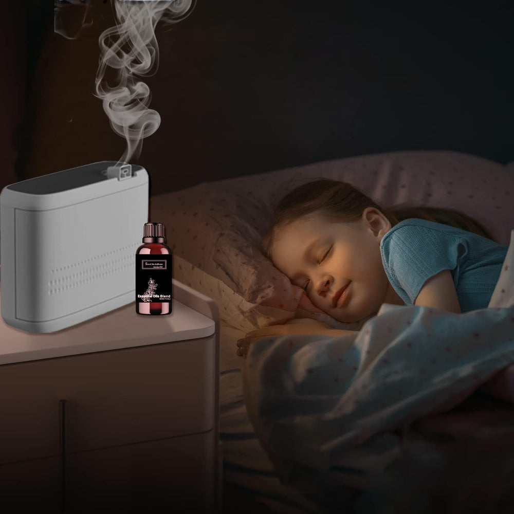 Pet-safe diffuser oil suitable for homes with children and pets.