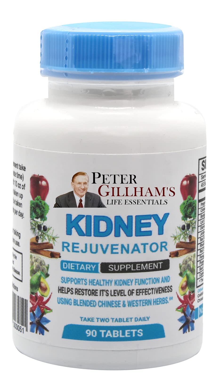 Peter's Choice Kidney Rejuvenator bottle on white background