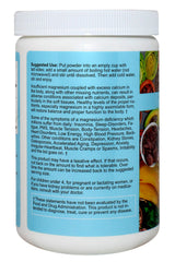 Peter's Choice nutrition label close-up displaying 400 mg per serving and ingredient transparency