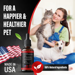 Pet health benefit from vitamin B12 liquid drops