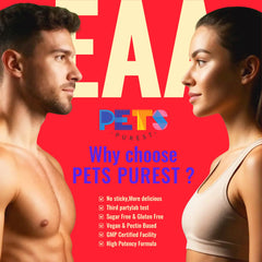 Active person taking EAA gummies before workout