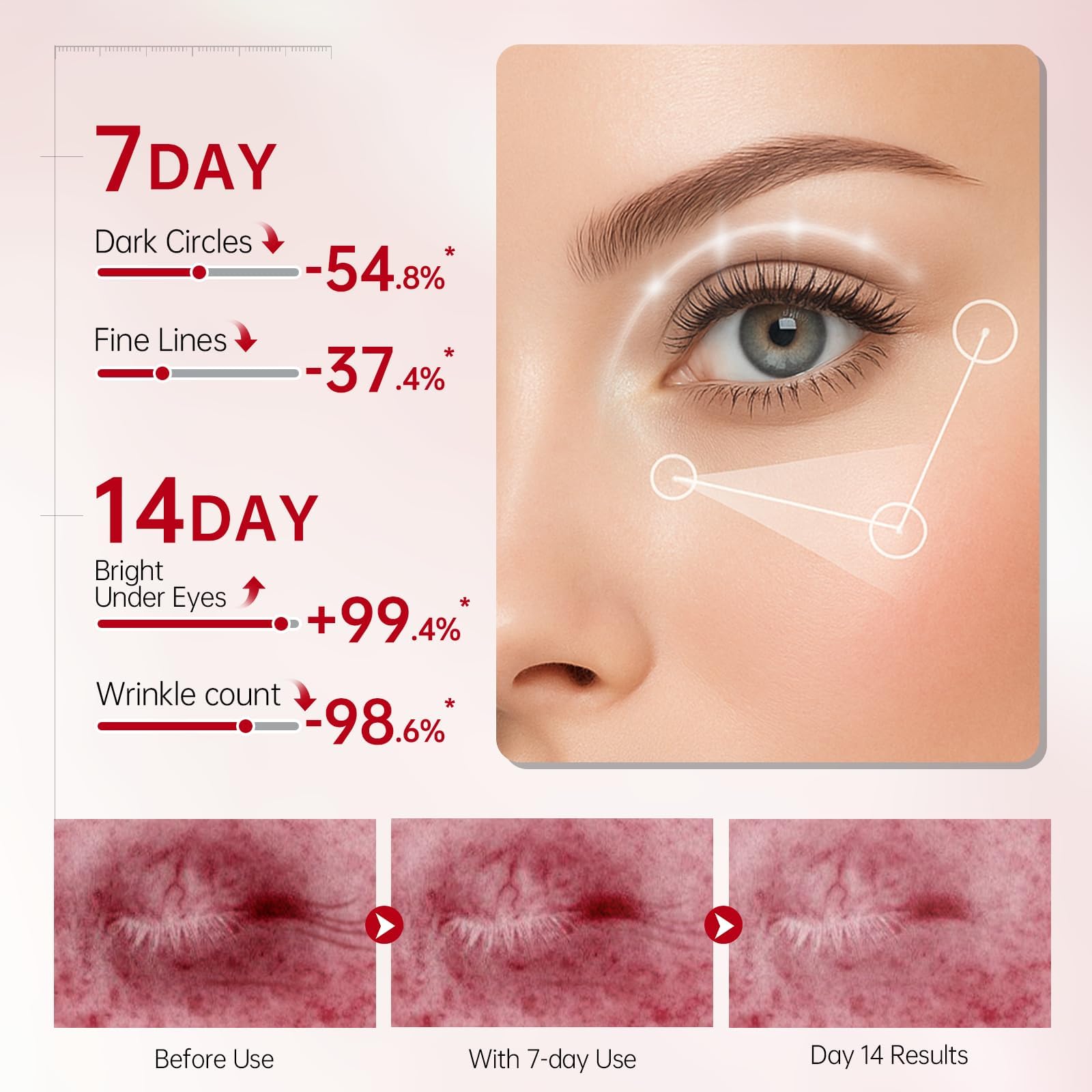Peunitory Eye Balm Stick applying under eye delivers smooth, weightless hydration.