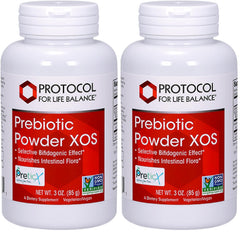 Front of Protocol for Life Balance Prebiotic Powder XOS packaging