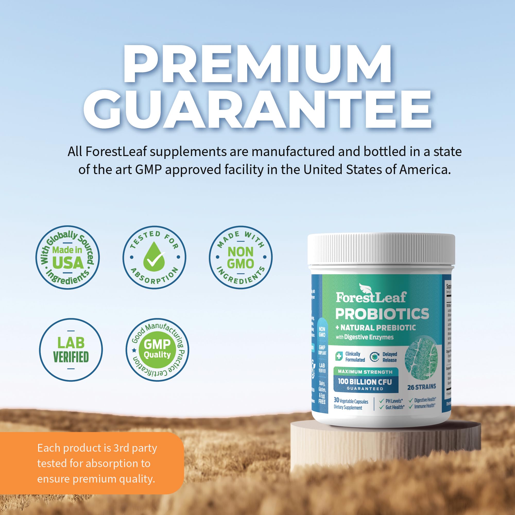 Probiotic benefits for pH balance, energy, and mood support