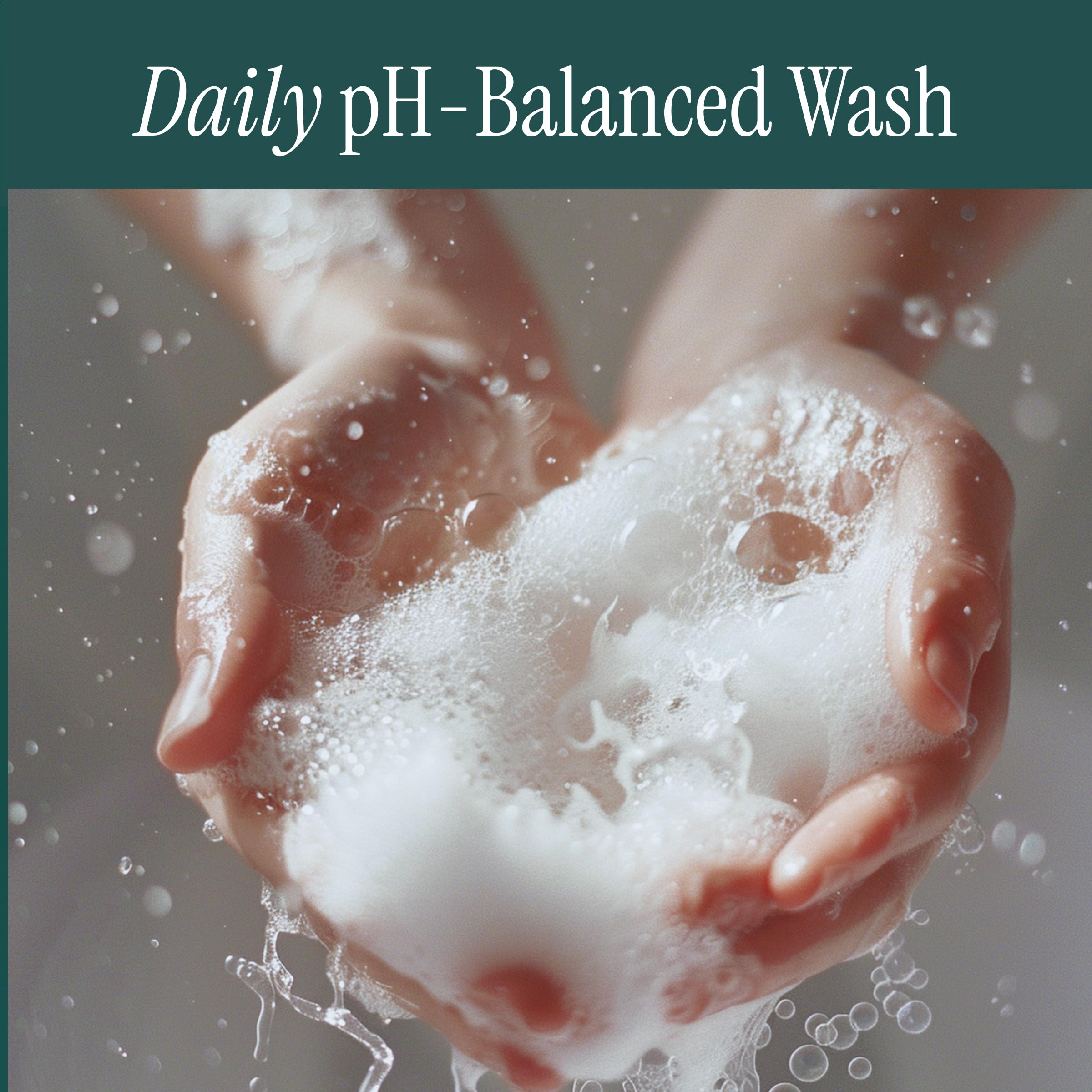 Sensitive-skin friendly formula from pH-D Boric Acid Foam Wash