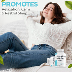 Lifestyle image showing focus and sleep support benefits