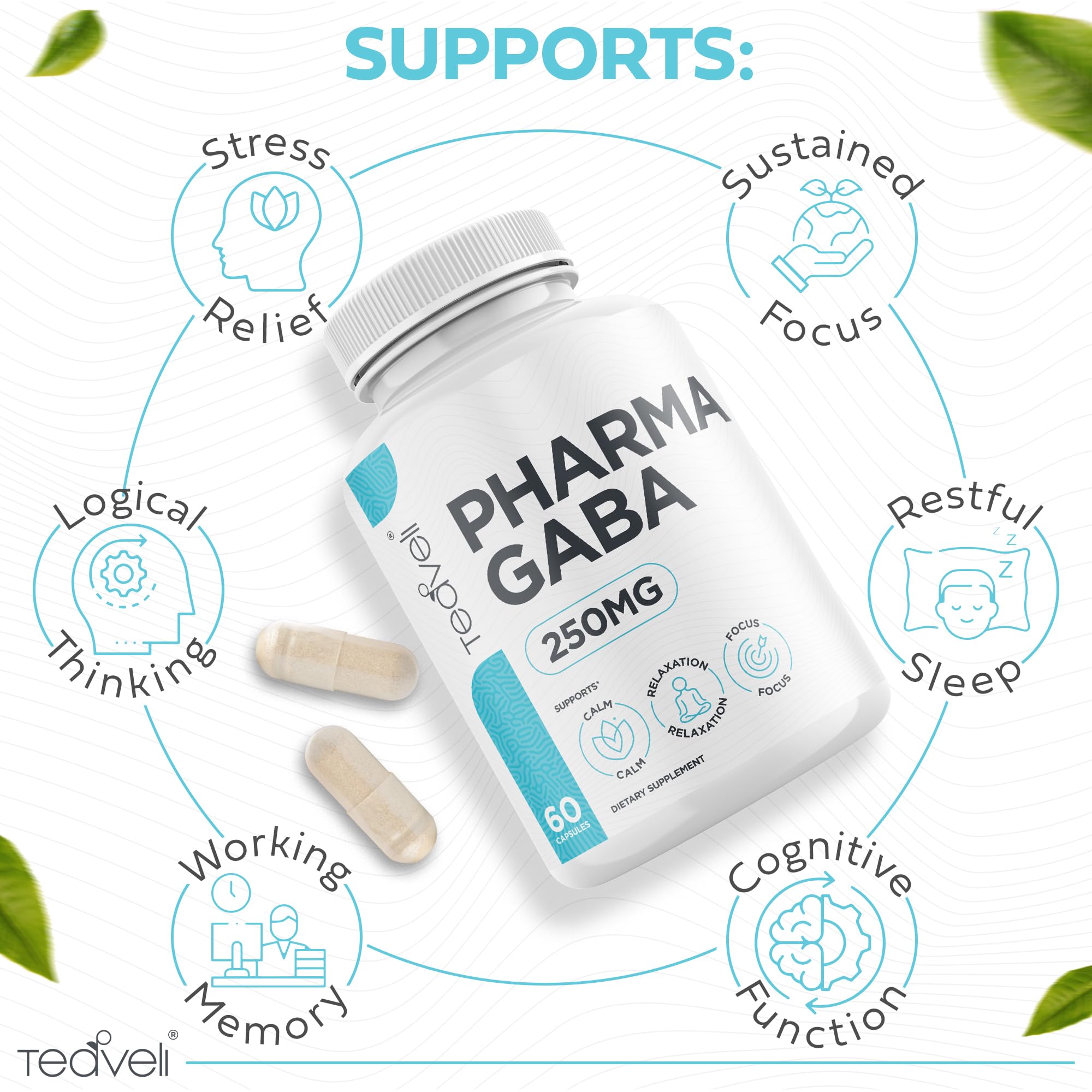 Natural GABA produced by lactobacillus fermentation