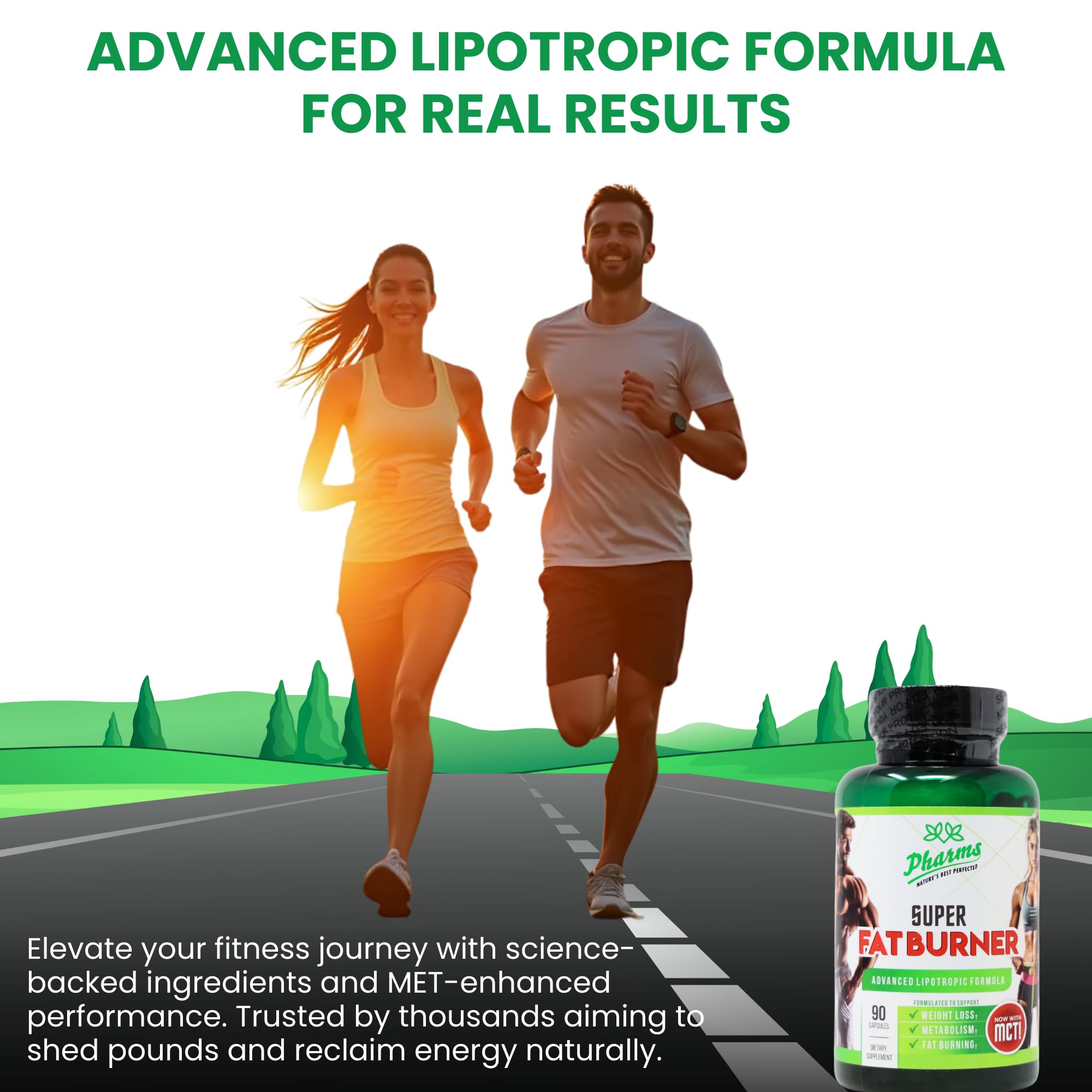 Active lifestyle image promoting weight management