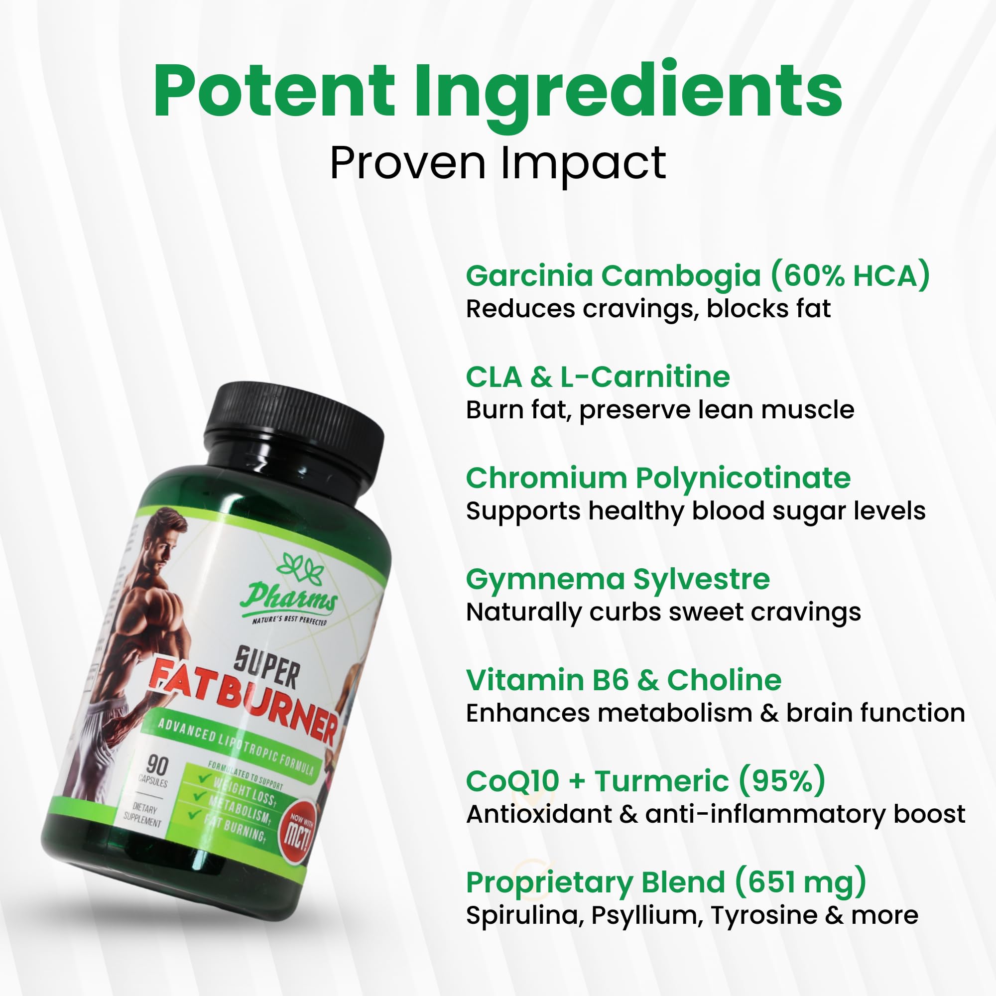 Packaging ready for daily use and easy dosage