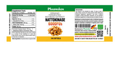 Odorless formulation nattokinase