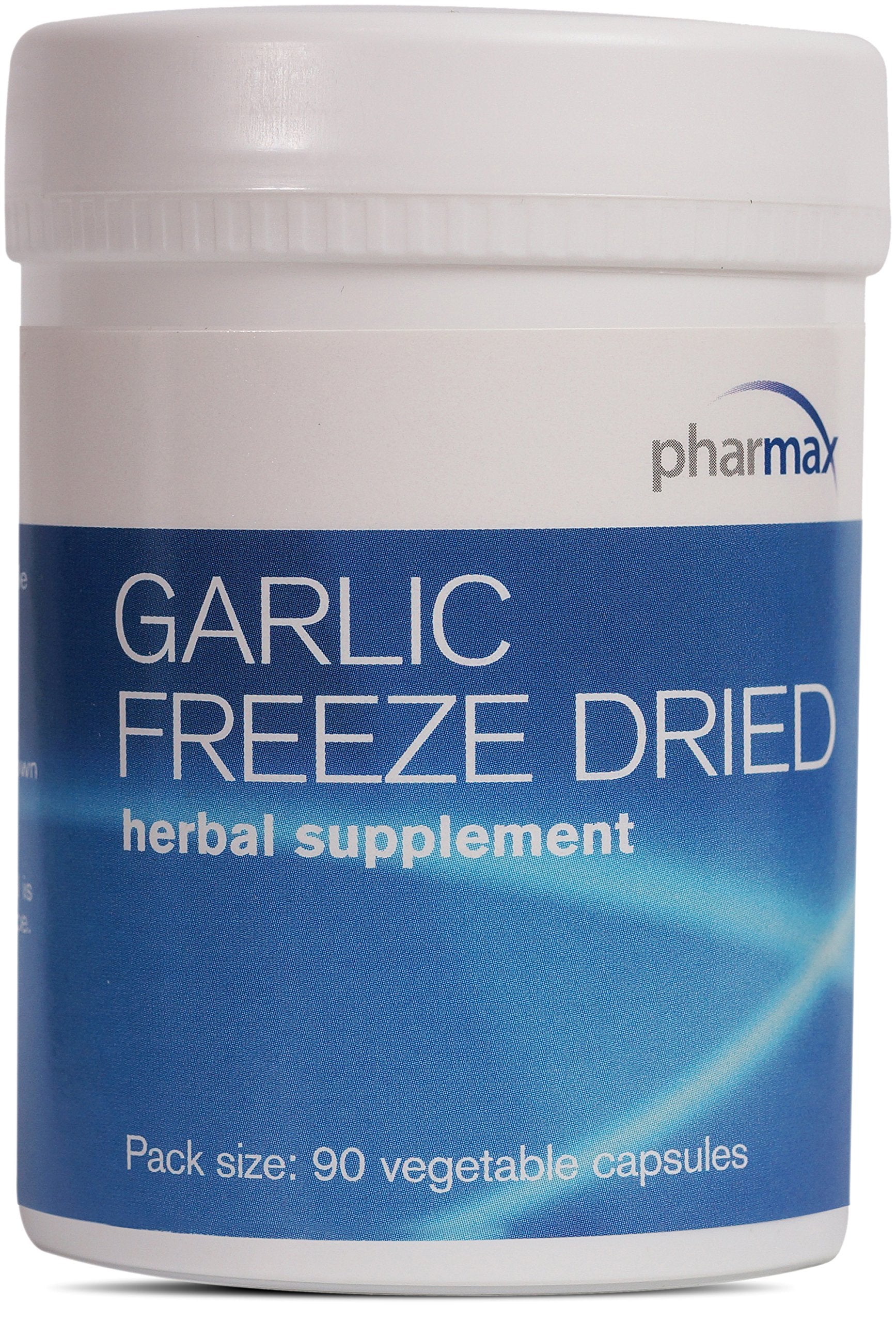 Pharmax Garlic Freeze Dried bottle front view