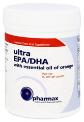 Pharmax Ultra EPA/DHA bottle close-up