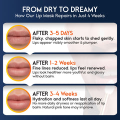 Pharmlitalia Lip Mask Overnight Honey jar nourishes lips.