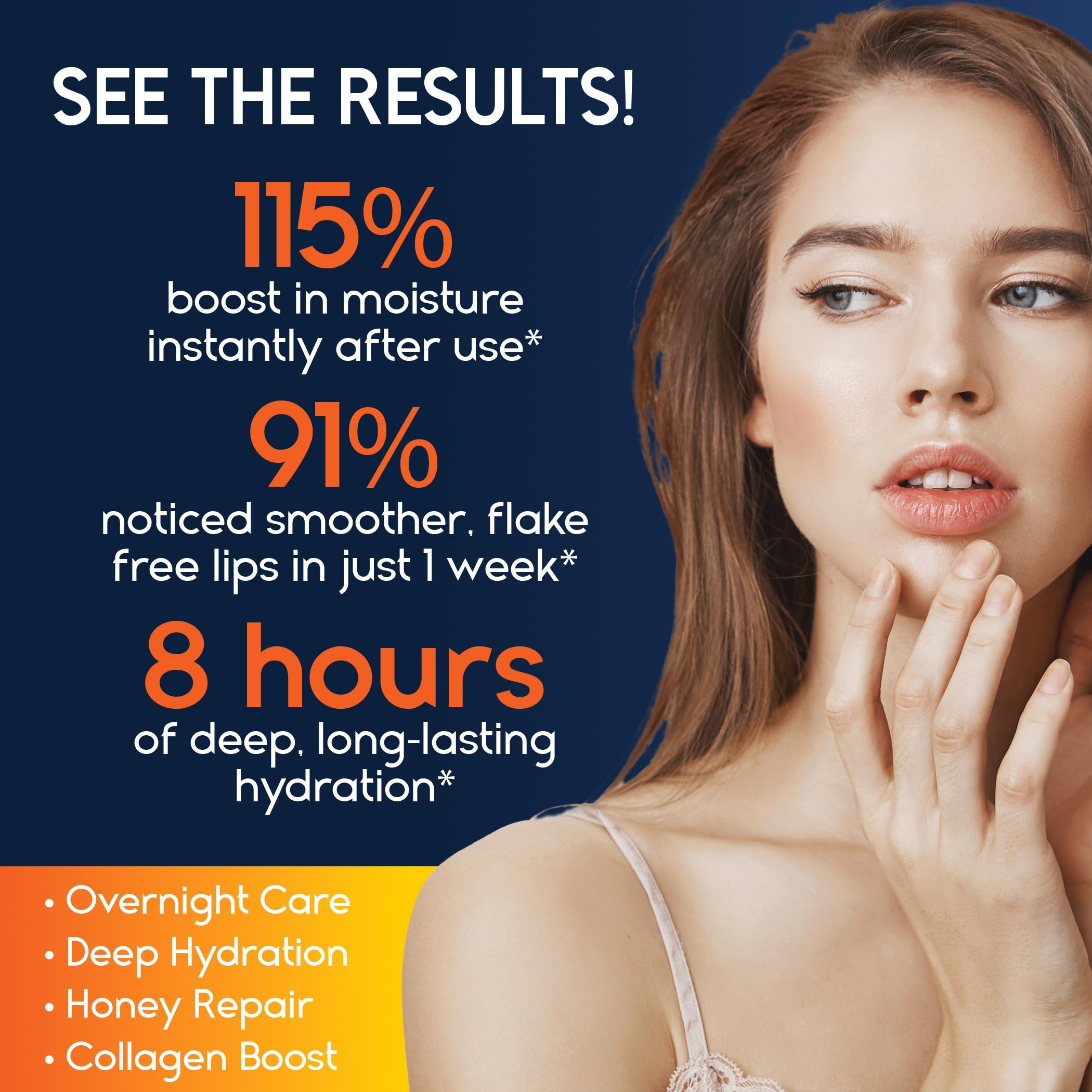 Pharmlitalia lip mask peach texture swatch shows creamy comfort.