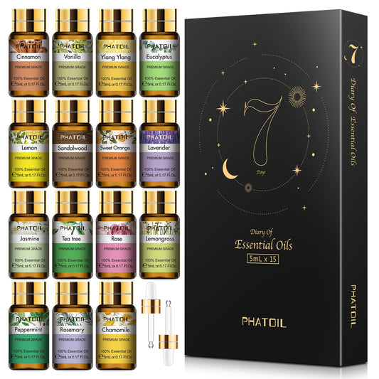 PHATOIL 15-Piece Essential Oils Gift Set packaging