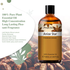 PHATOIL Anise Star aromatherapy oil in amber bottle