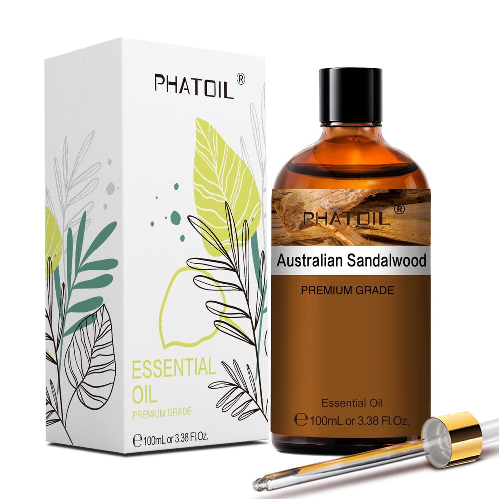 DIY projects with PHATOIL Sandalwood essential oil for candles and soaps
