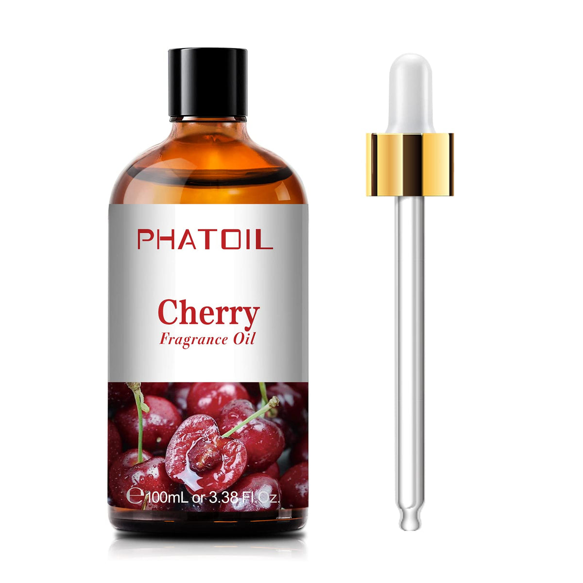 PHATOIL Cherry Fragrance Oil bottle with dropper (100ml)