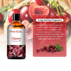 Gift-ready packaging for PHATOIL Cherry Fragrance Oil