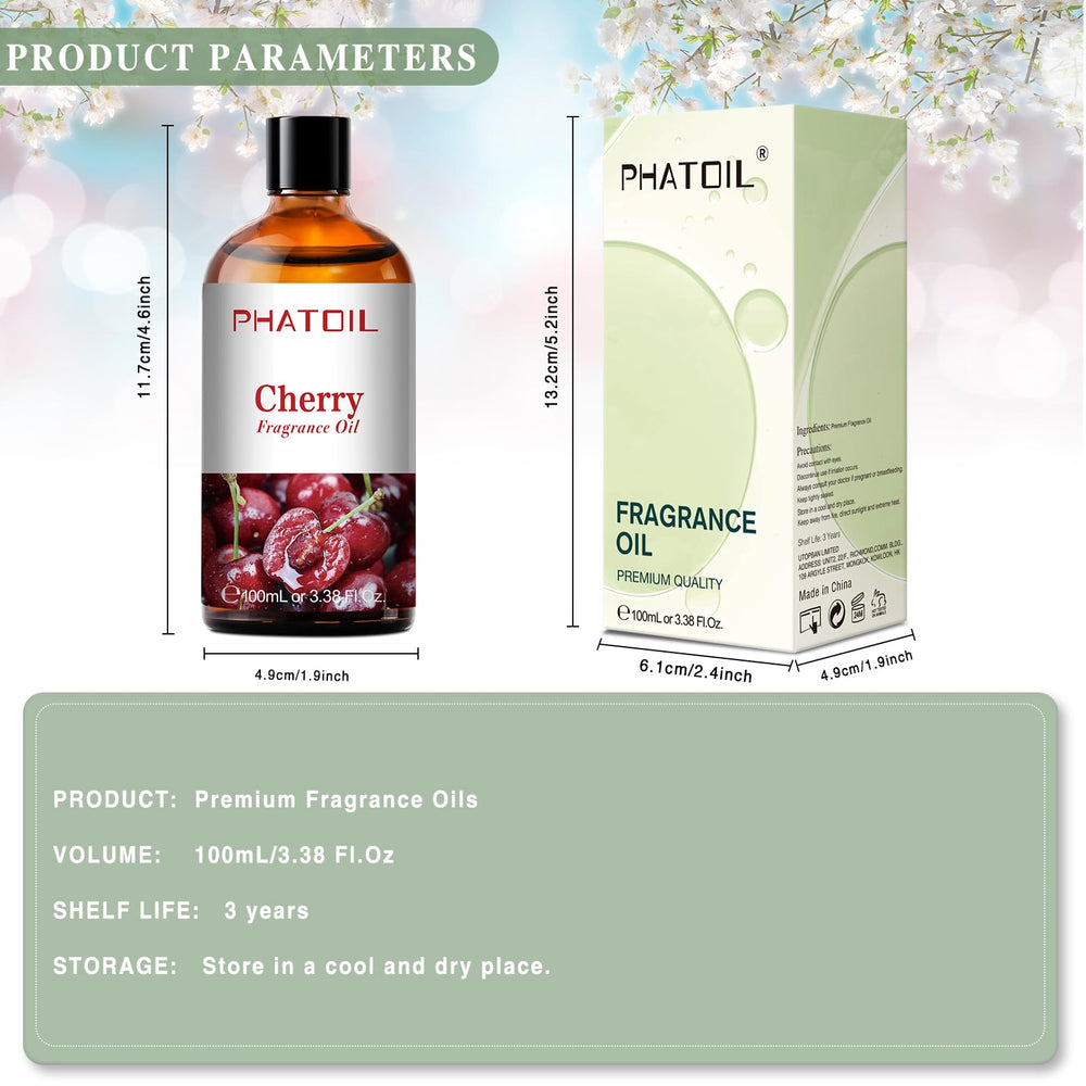 Cherry fragrance oil suitable for candles and soaps