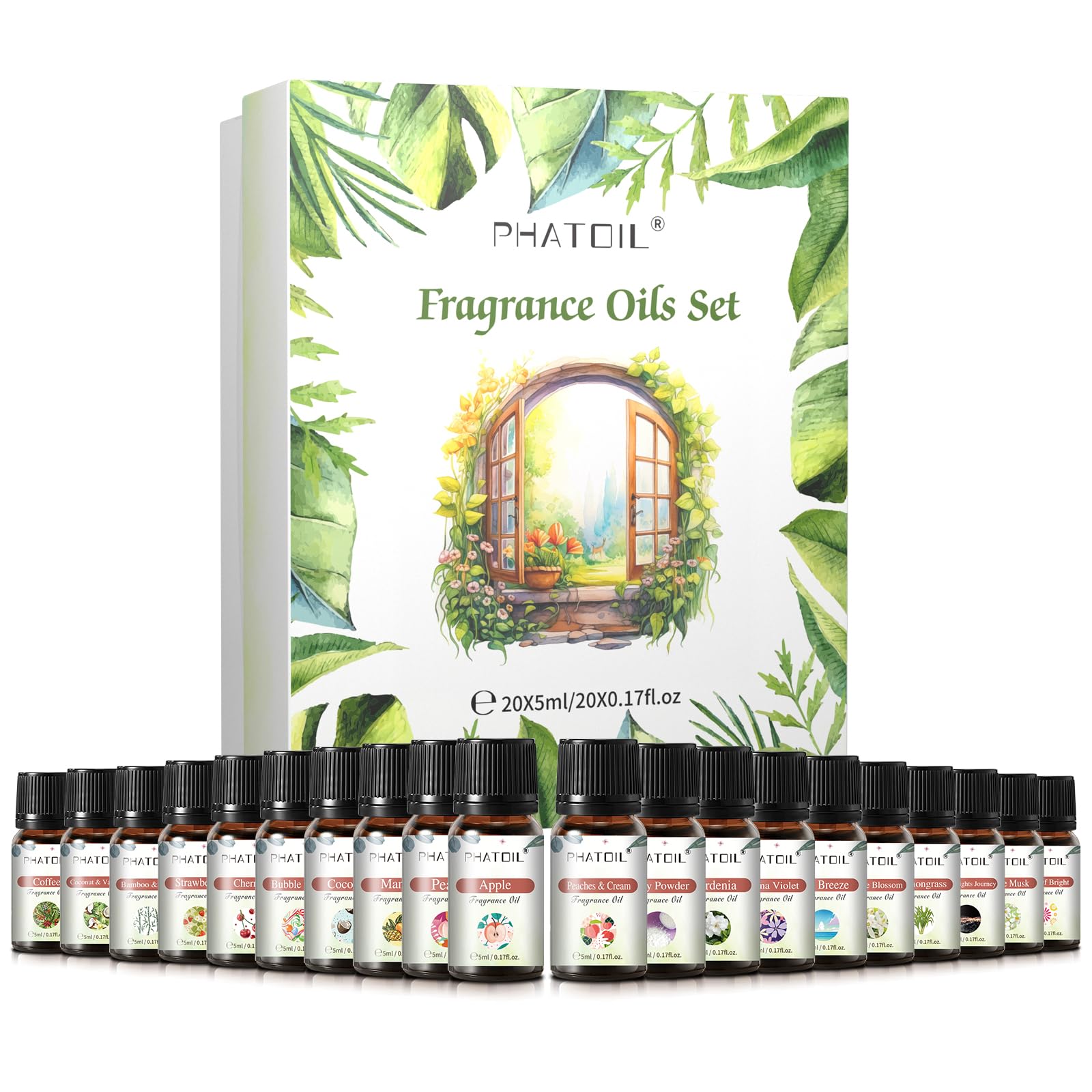 Lemongrass fragrance oil bottle