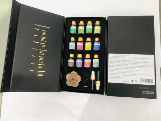 Rose essential oil bottle from PHATOIL 12x5ml set