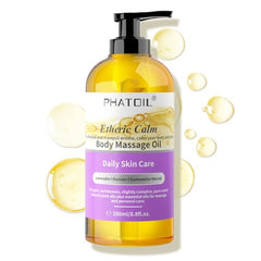 Gift-ready PHATOIL Etheric Calm massage oil packaging