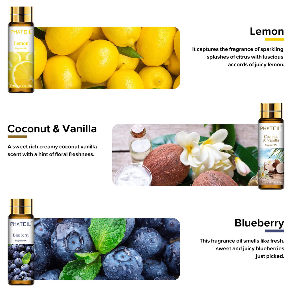 Coconut & Vanilla fragrance oil bottle (10ml)