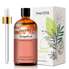 PHATOIL grapefruit essential oil bottle 100ml with glass dropper
