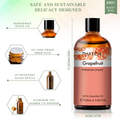 DIY candle and soap making with grapefruit essential oil