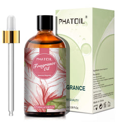 PHATOIL Japanese Magnolia fragrance oil bottle - side view