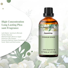 PHATOIL Jasmine essential oil 30ml amber bottle