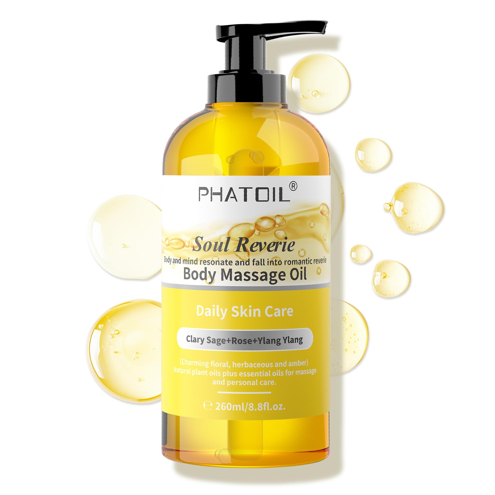 PHATOIL large 260ml packaging highlights value and longevity