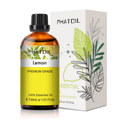 PHATOIL Lemon Essential Oil bottle with dropper 30 mL