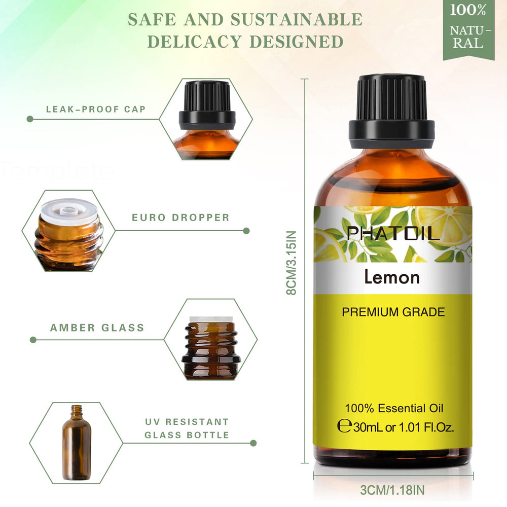 DIY candle making with lemon essential oil