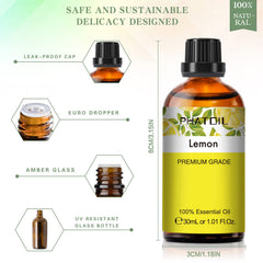 DIY candle making with lemon essential oil