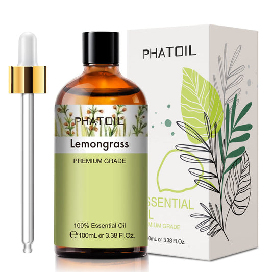 PHATOIL Lemongrass Essential Oil 100ml bottle