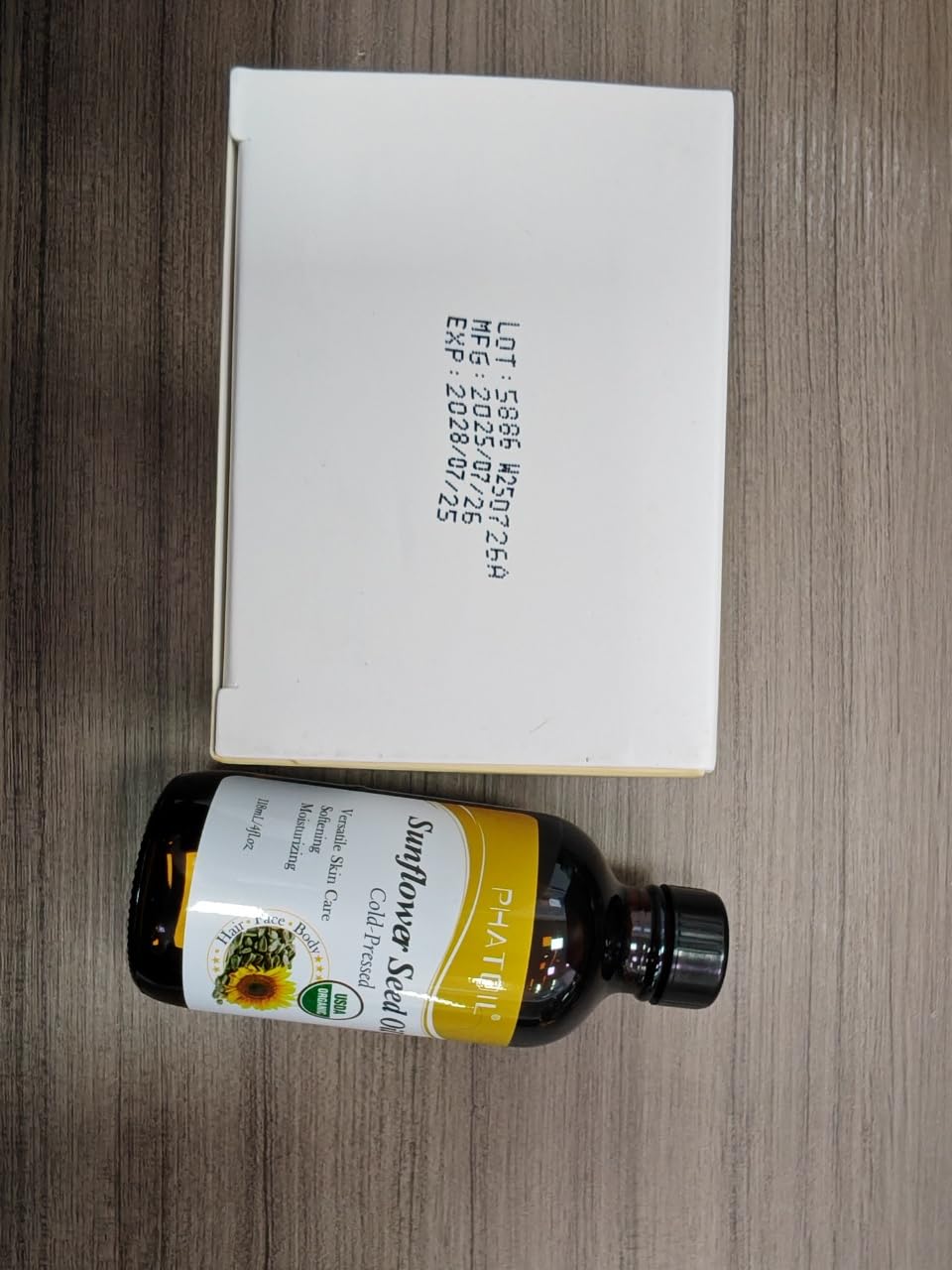PHATOIL packaging and recycling symbols