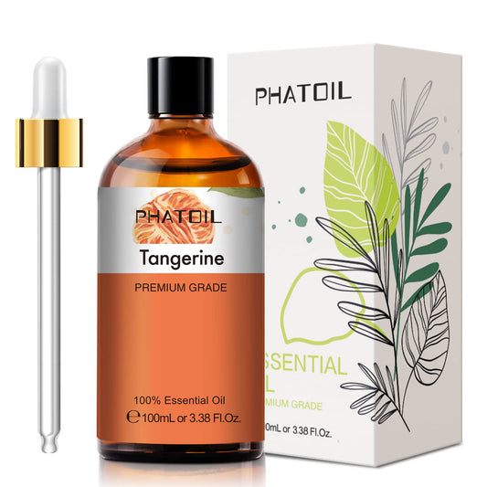 Phatoil Tangerine Essential Oil 100ml bottle front view