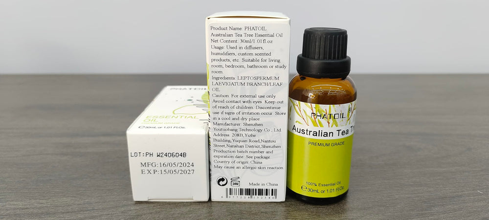 PHATOIL Tea Tree Oil packaging front view