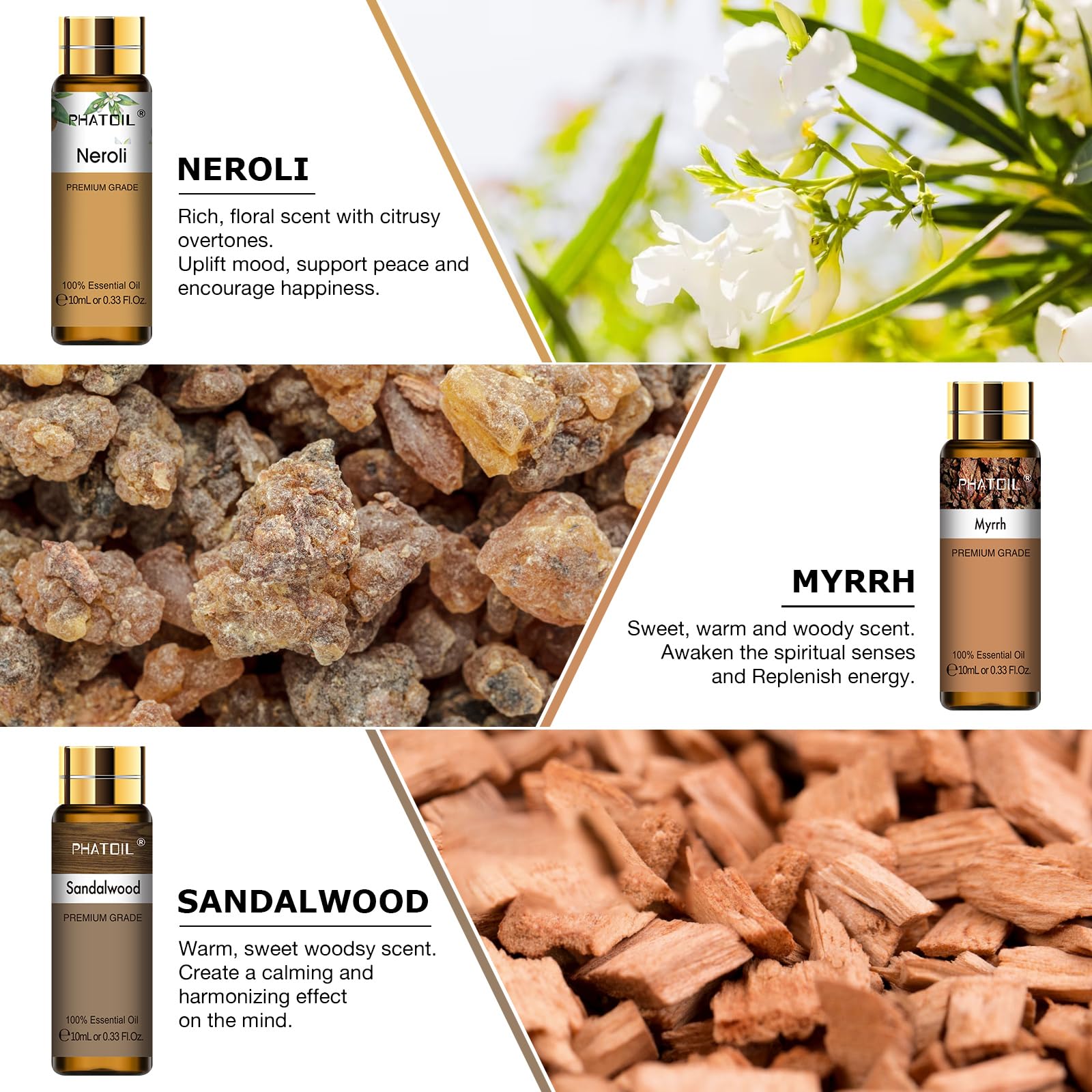 PHATOIL Vanilla essential oil bottle 10ml