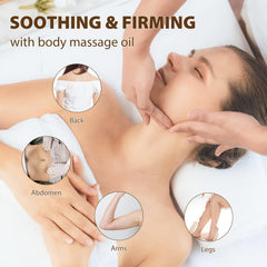 Application of Velvet Nectar Oil to face/skin for nourishment