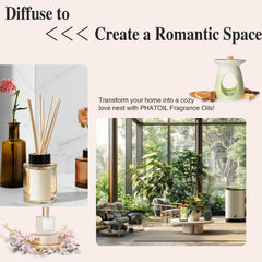 Using White Musk fragrance oil in a diffuser for a calming scent