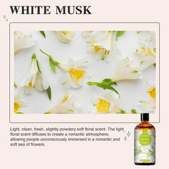 DIY soap and candle making with White Musk fragrance oil