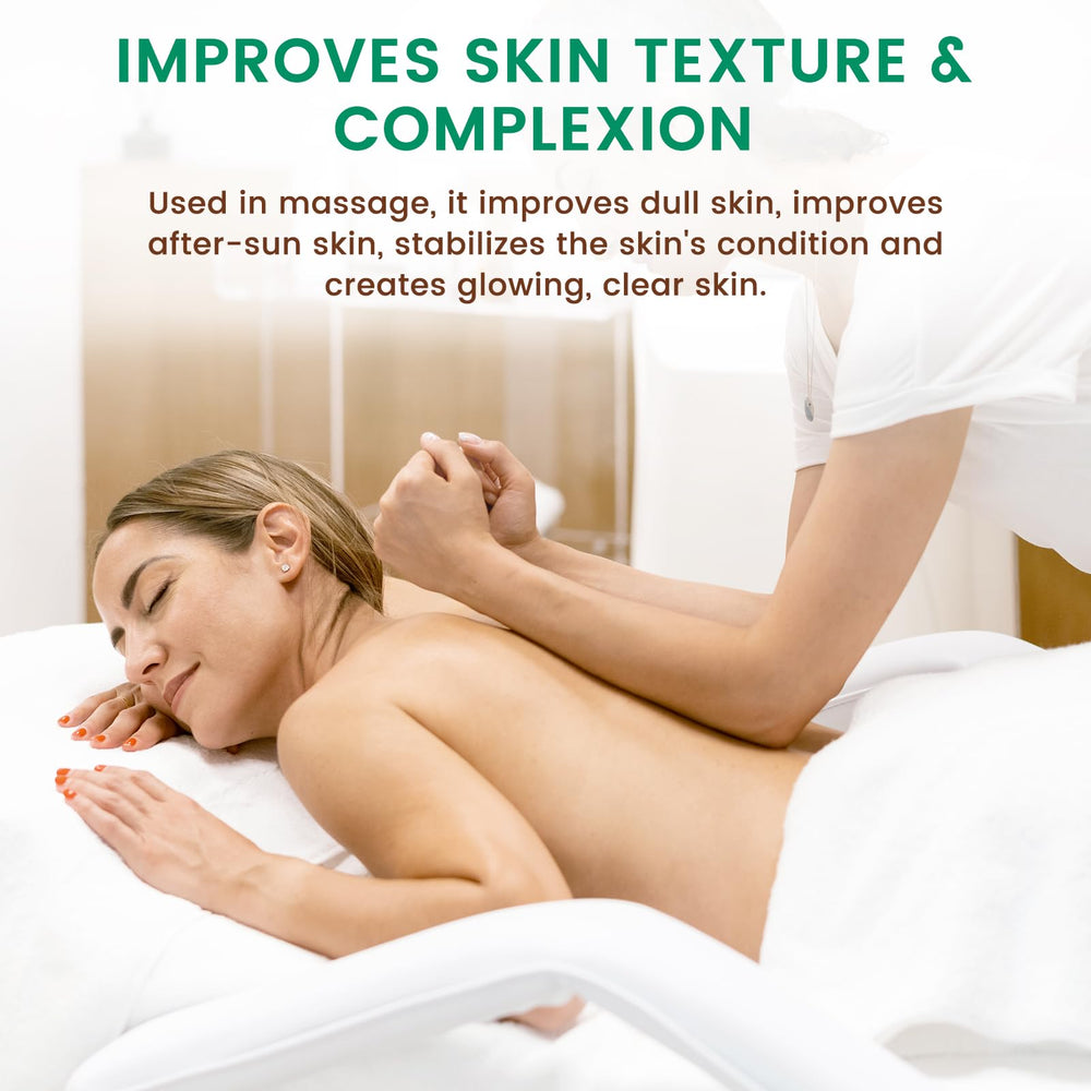 Usage idea for skincare and hair care with almond oil