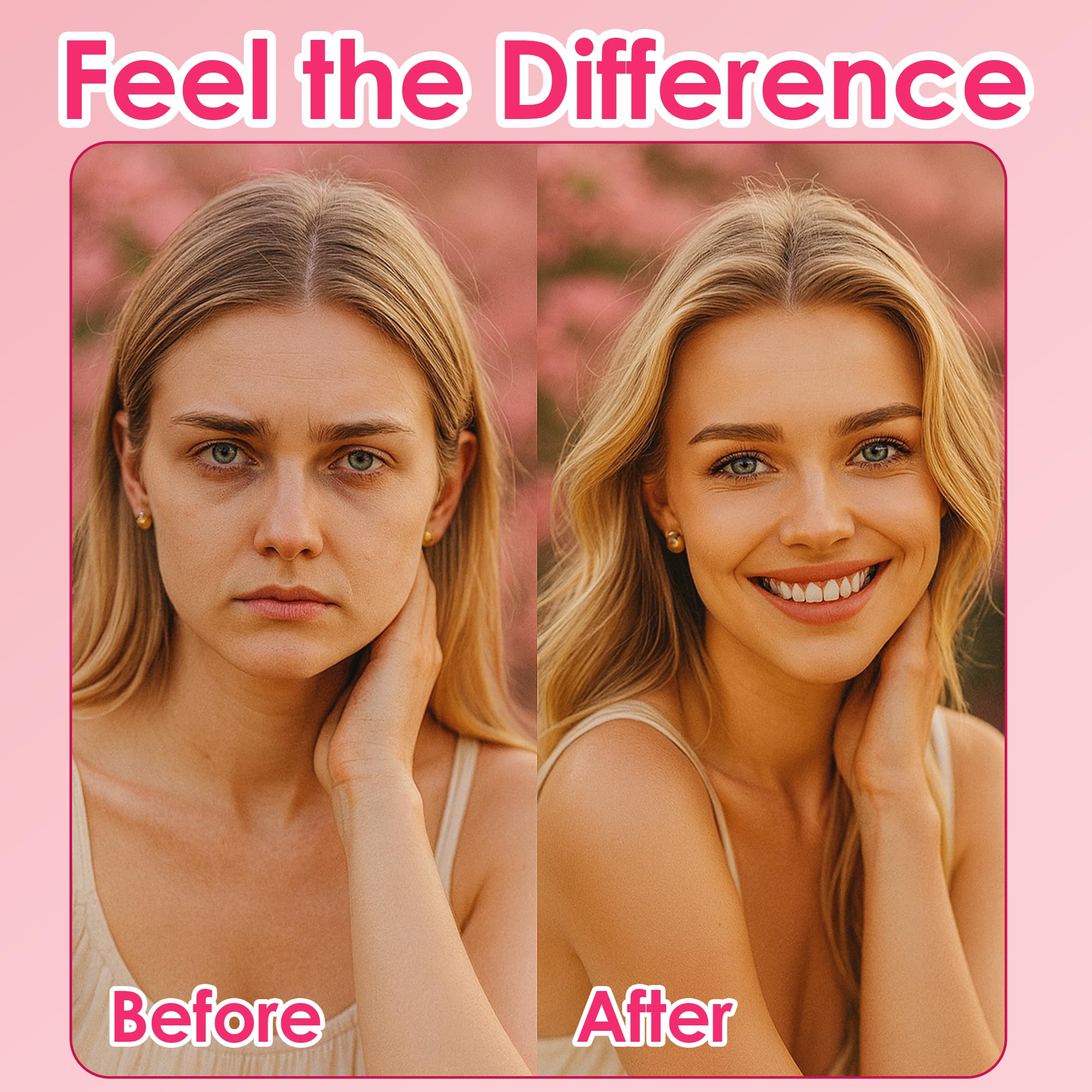Natural ingredients and vaginal balance concept