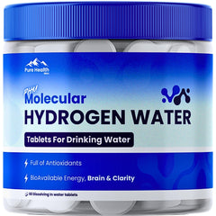 PHM Hydrogen Water Tablets bottle and packaging