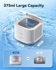 Cleans dentures, braces, rings and other dental items