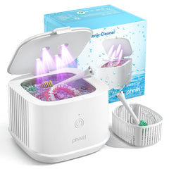 Phniti Ultrasonic Retainer Cleaner with white exterior