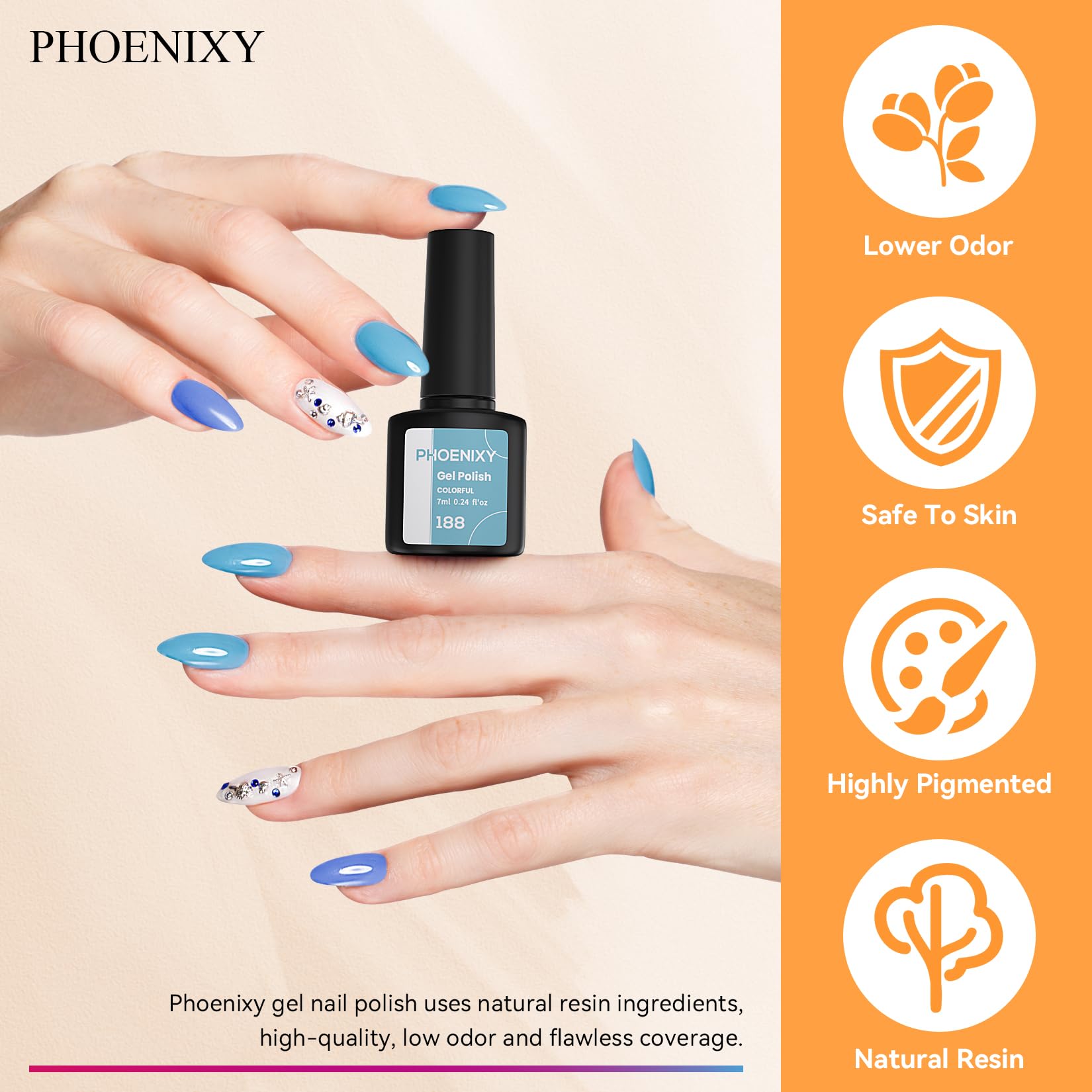 Ideal gift for friends who love DIY nail art.